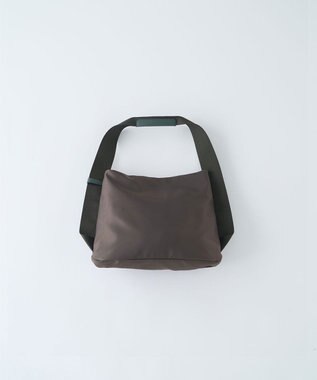 MIYABIYA LAQUOH【撥水加工】ミニマルナイロンワンショルダー (S) カーキ