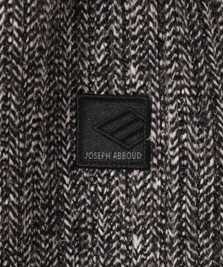 JOSEPH ABBOUD 【リバーシブル】ツィーディーフリースリバーシブル ブルゾン ブラック系