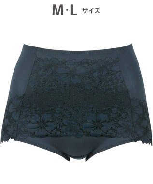 Wing 美尻も叶える補整ショーツ　【Pパンツ】　はきこみ丈ふかめ　ウイング／ワコール　KJ4220 チャコールグレー