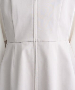 earth music&ecology ペプラムジップジレ Beige