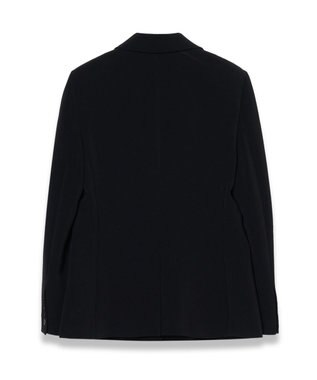 JOSEPH コンフォートクレープ　シングルブレストジャケット Black
