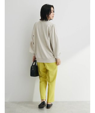 Green Parks 袖ギャザーボリューム裏毛プルオーバー Light Beige