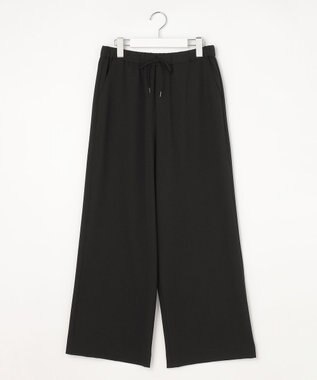 J.PRESS LADIES RELAXION トロ ワイド イージー パンツ ブラック系