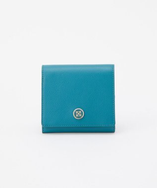 russet 【2025AW新作】プレートレザーギャルソンウォレット(SO-429) TealGreen