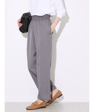 AMERICAN HOLIC ウエストイージーストレートパンツ Gray Mixture