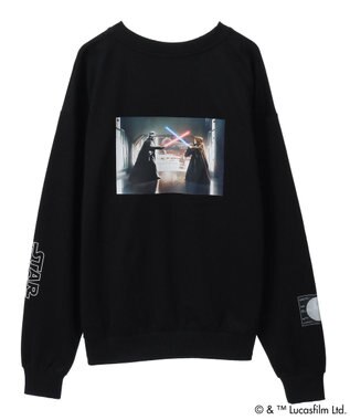 Green Parks ＳＴＡＲ　ＷＡＲＳ／ランダムプリントプルオーバー Black