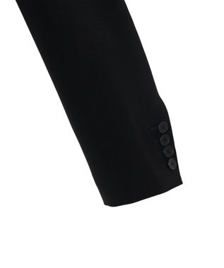 JOSEPH コンフォートクレープ　シングルブレストジャケット Black