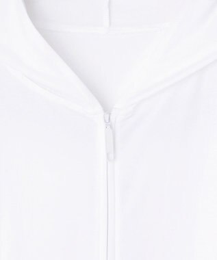 San-ai Resort（三愛水着楽園） 【SALE】ユニセックスラッシュパーカー　UPF50＋　撥水加工　S・M・L　【Reir（レイール）】 ホワイト