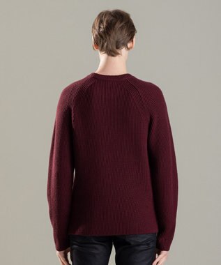 JOSEPH HOMME リッジメリノ　クルーネック ワイン系