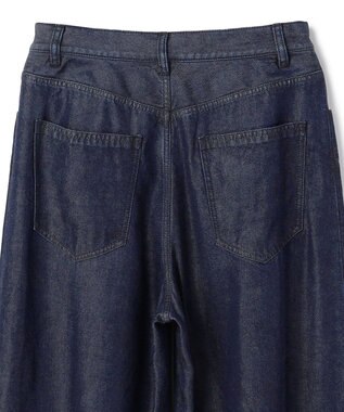 BEIGE， FRANKLIN / ドレープタックワイドパンツ Indigo