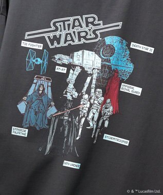 AMERICAN HOLIC 【STAR WARS】Dark Side Tシャツ Charcoal Gray