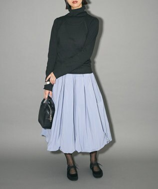 Green Parks ハイネックニット＋カシュクールニット Black