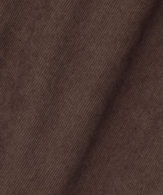 ANY コーデュロイタックバギーパンツ ブラウン