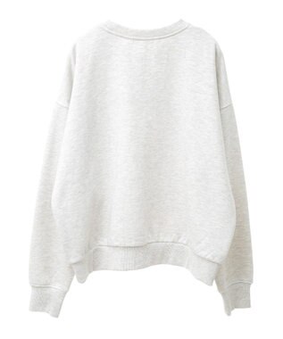 Green Parks ミッキー＆フレンズ／刺繍裏毛プルオーバー Oatmeal