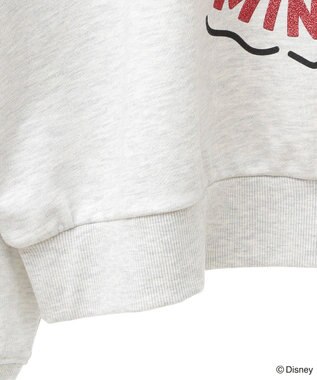 Green Parks ミッキー＆フレンズ／刺繍裏毛プルオーバー Oatmeal