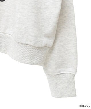 Green Parks ミッキー＆フレンズ／刺繍裏毛プルオーバー Oatmeal