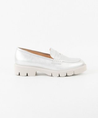 BONTRE 【LucaGrossi/ルカグロッシ】厚底メタリックローファー/H124M-USO シルバー