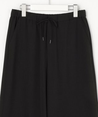 J.PRESS LADIES RELAXION トロ ワイド イージー パンツ ブラック系