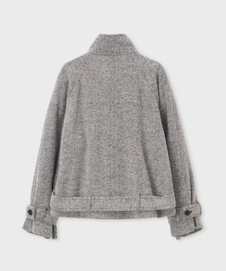 Paul Smith ヘリンボーン ツイード スタンドカラー ブルゾン グレー