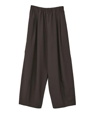 Green Parks ・ＥＬＥＮＣＡＲＥ　ＤＵＥ　ツイルタックコクーンパンツ Brown