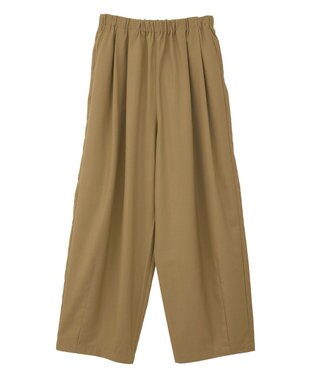 Green Parks ・ＥＬＥＮＣＡＲＥ　ＤＵＥ　ツイルタックコクーンパンツ Beige