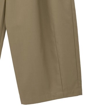 Green Parks ・ＥＬＥＮＣＡＲＥ　ＤＵＥ　ツイルタックコクーンパンツ Beige