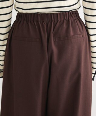 Green Parks ・ＥＬＥＮＣＡＲＥ　ＤＵＥ　ツイルタックコクーンパンツ Brown