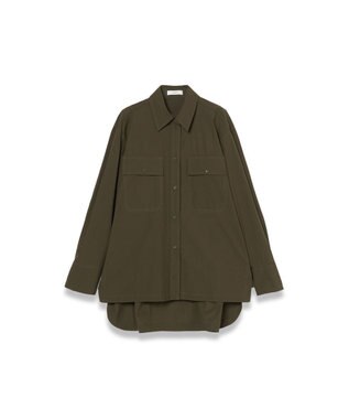 JOSEPH ポプリンコットン　ロングスリーブシャツ Palm Leaf