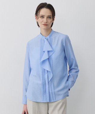 ICB L 【2WAY】 セシェシルキーローン ラッフルブラウス