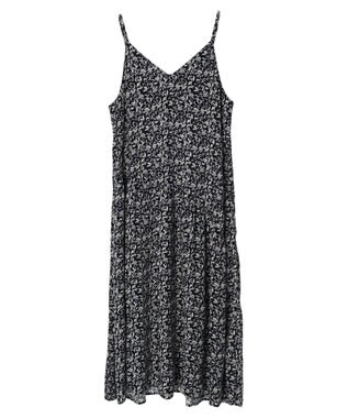 AMERICAN HOLIC ティアードギャザーキャミワンピース Navy