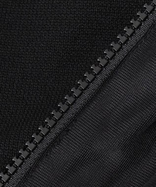 23区GOLF ウォッシャブルでお手入れも楽！【23Fondation/MEN】ニットブルゾン ブラック系