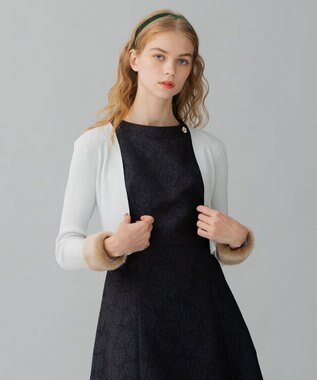 TOCCA 【洗える！】BAMBI ボレロ シルバー系