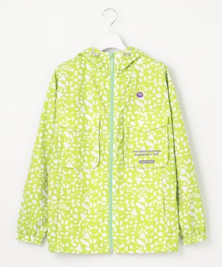 PW CIRCULUS 今が旬！【WOMEN】【洗える/ストレッチ】アニマルプリント ジップアップ フーデッド ブルゾン ゴルフウェア レディース ライム系5