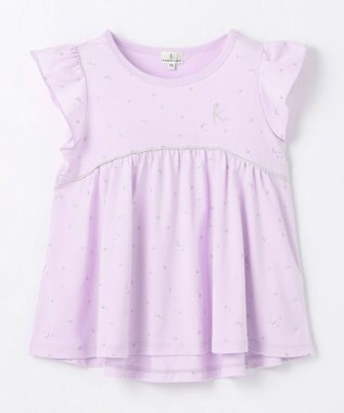 組曲 KIDS 【UVカット加工】【110-140㎝】アマノガワ チュニック ラベンダー