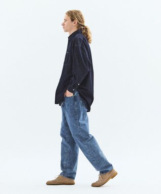 LENO DOUBLE POCKETS SHIRTS《UNISEX》デニムシャツ INDIGO