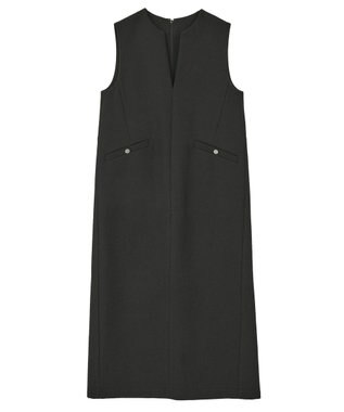 YECCA VECCA キーネックジャンスカ Black