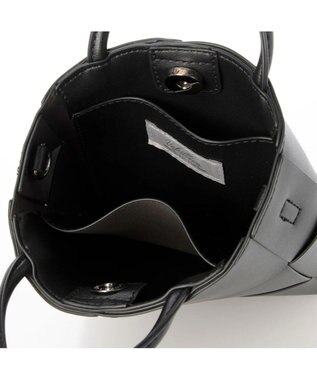 UNBILLION cachecache イントレチャートミニショルダーバッグ ブラック