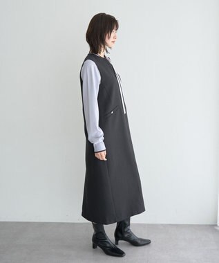 YECCA VECCA キーネックジャンスカ Black