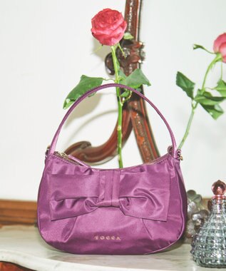 TOCCA 【撥水】ETOI NYLON MINIBAG ミニバッグ パープル系