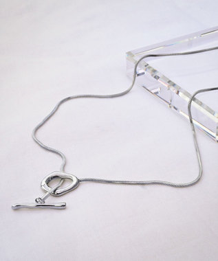 blancotokyo 【金属アレルギー対応】ニュアンスラリエットネックレス FLUIR