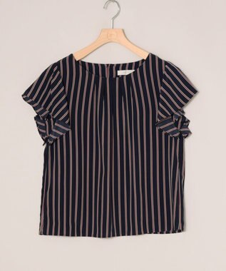 ONWARD Reuse Park 【any SiS】ブラウス秋冬 ネイビー