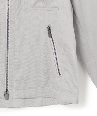 JOSEPH HOMME ストレッチマイヤー　フードブルゾン ライトグレー系