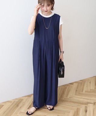 AMERICAN HOLIC バックシャンオールインワン Navy