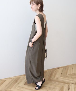 AMERICAN HOLIC バックシャンオールインワン Khaki