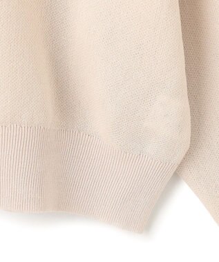 UNFILO シアーダンボールニット ZIPフーディ ベージュ