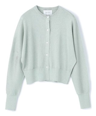 BEIGE， SMITHONITE / リュクスグリッター ドルマンカーディガン Sax