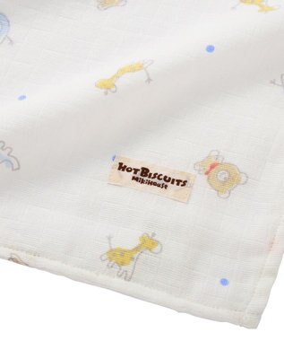 MIKI HOUSE HOT BISCUITS 二重織ガーゼ　マルチケット マルチカラー