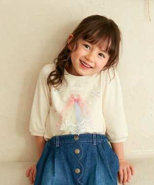 プリンセスモチーフ 七分袖 Tシャツ Any Fam Kidsファッション通販 公式通販 オンワード クローゼット