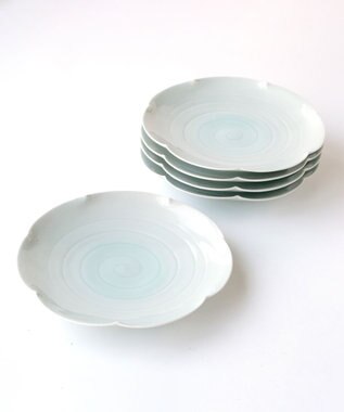 たち吉 【たち吉】うず潮中皿〈５枚〉美濃焼