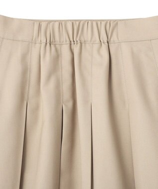 earth music&ecology タックプリーツミディスカート Light Beige